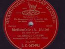 10” RED G&T – ENRICO CARUSO – MEFISTOFELE 52348 X
