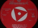 Buddy holly Brunswick no2 Triangle centre Rare.& sleeve