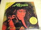 POISON.. OPEN UP AND SAY AHH.. GREEN VINYL  1988   LP