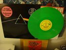 PINK FLOYD 'DARK SIDE' HEAVY GREEN QUAD' + POSTER MINT