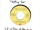 IRON MAIDEN-WASTING LOVE SINGLE VINILO 1992 NO COVER