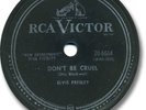 ELVIS PRESLEY 78 RPM Record. Don't Be Cruel/Hound Dog