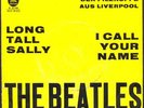 The Beatles Rare German 45er Long Tall Sally Yellow