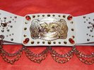 Elvis style jeweled belt for 70s concert jumpsuit