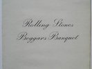 Rolling Stones - Beggars Banquet 1st issue 1K/1K Stereo