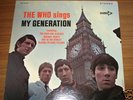 THE WHO Sings My Generation Top Rare LP USA 1966 1st pr