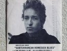 Bob Dylan Subterranean Homesick Blues Picture Sleeve