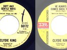 SOUL 45  -CLYDIE KING-HE ALWAYS COMES BACK TO ME- DEMO