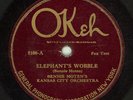BENNIE MOTEN /'23 hot jazz debut / Okeh 8100 / Elephant