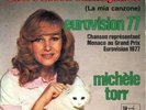 EUROVISION 77. MICHELE TORR. LA MIA CANZONE. En Italien