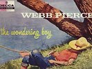 Webb Pierce . The Wondering Boy . 1956 LP