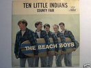 THE BEACH BOYS - PICTURE SLEEVE/45 - TEN LITTLE INDIANS