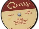 JIMMY DORSEY 1957 #2 hit. 78 rpm So Rare (E)