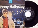 JOHNNY HALLYDAY-LA MIA CHITARRA-RARE 45g.1965 EX+/VG--