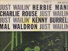HERBIE MANN--JUST WAILIN'--NEW JAZZ 8211-- DEEP GROOVE