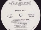FONDA RAE - OVER LIKE A FAT RAT Rare Orig WLP (LISTEN)
