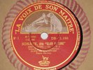 (2)78RPM ALINE VAN BARENTZEN BEETHOVEN CLAIR DE LUNE EX