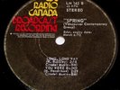 SPRING RARE CBC RADIO CANADA FOLK PSYCH PROG 7