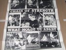 CHAIN OF STRENGTH rare What Holds Us Apart promo poster