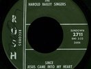 Rare Black Gospel 45 HAROLD BAILEY SINGERS on Rush 2711