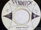 RICKY COYNE ROLLIN' PIN MIN RARE 1958 FENWICK ROCKER 7