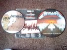 Metallica One and Master of Puppets vinyl picture discs