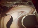 HEIFETZ / PLAYS MOZART /RCA /MINT VINYL /LP