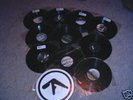 APHEX TWIN / AFX ANALORD 1-11 RECORDS - NO BINDER.