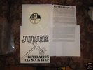 Judge-Revelation Can Suck It 10 inch, Rare, NYHC,