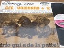 GEO VOUMARD TRIO Swiss/French Jazz Vogue '61 JAQUILLARD