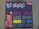 SINGLE  TED HEROLD   LITTLE LINDA