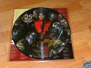 MICHAEL JACKSON THRILLER 25TH PICTURE DISC ALBUM MINT