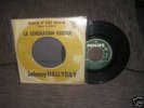 johnny HALLYDAY 45T jukebox B 373.877F + POCHETTE CIBLE