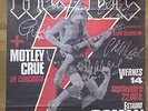 AC/DC PROMO POSTER GIANT BIG  SIGNED FIRMADO AUTOGRAPH