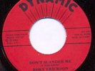 ROKY ERICKSON Don't Slander Me RARE punk 7
