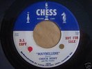 Chuck Berry 45 Maybellene CHESS 1604 DJ Copy XLNT