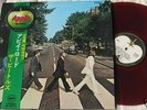 BEATLES abbey road  JAPAN RED WAX LP/OBI apple
