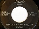 rare Electro Boogie 45 SPARKLE on HART Listen