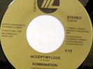 rare Modern Soul Boogie 45 KOMBINATION accept my love
