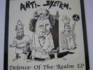 Anti System   Defence Of The Realm Rare Punk EP PAX