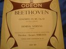 French LP ODEON ODX 109 Henryk SZERYNG Jacques THIBAUD