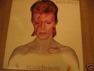 DAVID BOWIE Aladdin Sane RARE rock LP w/Fan Club Insert