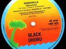 BLACK UHURU SINSEMILLA ORIG 1980 ISLAND 12