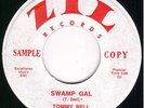 Rockabilly Repro 45 - TOMMY BELL - Swamp Gal