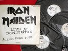 Iron Maiden Live at Donington Brazil RARE 3 LP Set  93