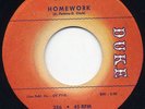 LISTEN - R&B / Soul 45 - Otis Rush - Homework -Duke 356