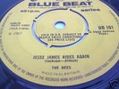 THE BEES :JESSE JAMES RIDES AGAIN / RARE UK BLUE BEAT