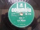 CLIFF RICHARD DRIFTERS MOVE IT RARE 78 RPM RECORD