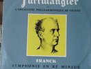 FURTWANGLER / FRANCK symphonie  /  DECCA  LXT 2905