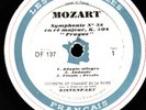 DF 137-138, MOZART SYMPHONIES, K. RISTENPART 50'S LP'S